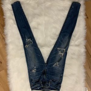 American eagle ripped jeans